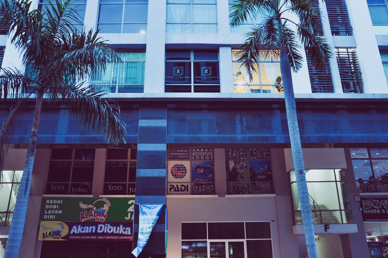 Zoku Lifestyle Hostel Kota Kinabalu Exterior foto